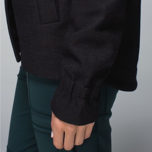 Lululemon Studio Softshell Tweed Jacket, GUC. Size 6. - Picture 4 of 9